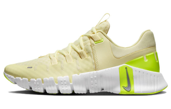 Nike Free Metcon 5 Low Топ Кроссовки для тренировок Женские Желтый Зеленый