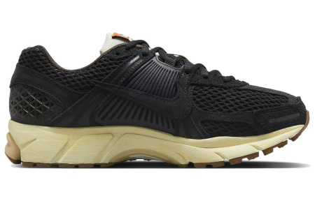 Nike Zoom Vomero 5 Дышащий Низкий Топ Повседневные Тренировки Городской Коммутирующие Беговые Кроссовки Женские Черные