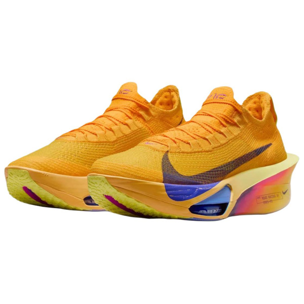 Nike Alphafly 3 Повседневные беговые кроссовки Мужские Оранжевые
