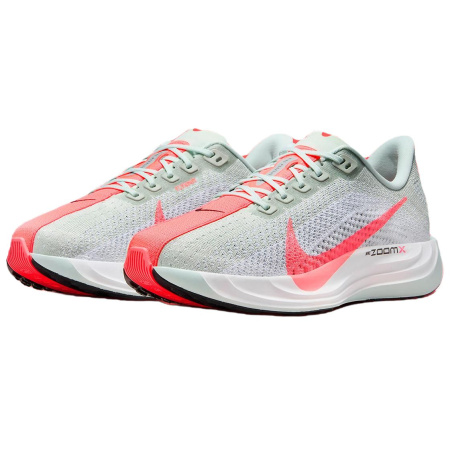 Nike Pegasus Plus Удобные с амортизацией противоскользящие дышащие низкие беговые кроссовки мужские серо-красные