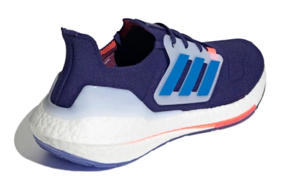 Adidas Ultraboost 22 противоскользящие устойчивые к истиранию дышащие низкие беговые кроссовки унисекс темно-синий