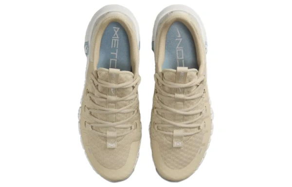 Nike Free Metcon 5 противоскользящие устойчивые к истиранию низкие кроссовки для тренировок женские бежевые