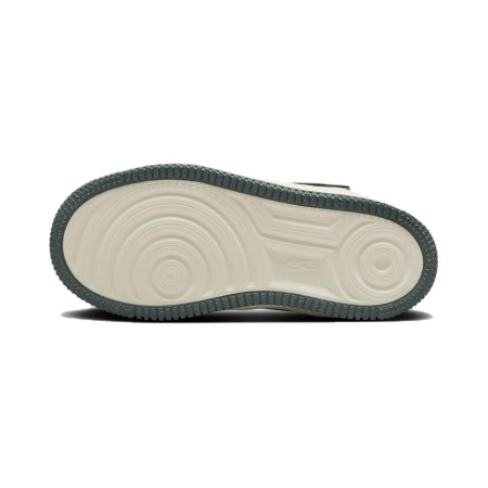 Nike Air Force 1 Slip Resistant Abrasion Resistant Низкий Топ Детские Скейтбординги Зеленый Коричневый Детский