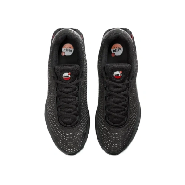 Nike Air MAX DN Дышащая Поддержка Низкий Верх Повседневные Беговые Кроссовки Мужские Черные Красные