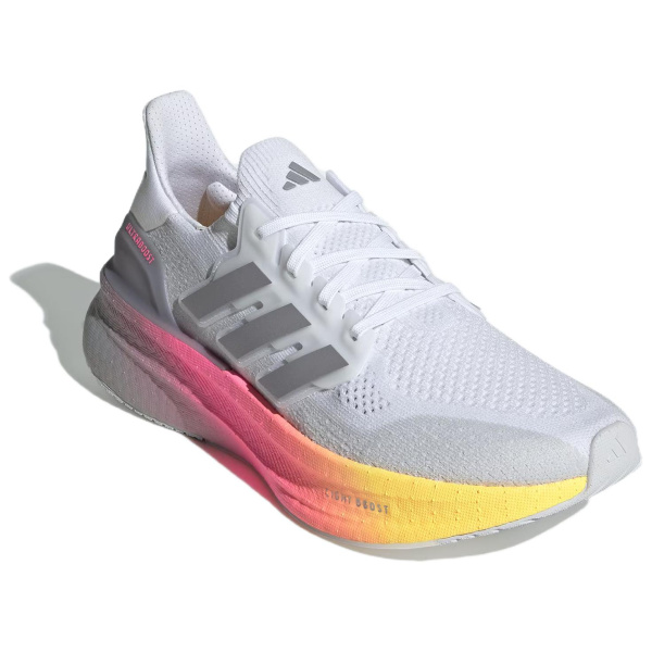Adidas Ultraboost 5,0 Устойчивый к истиранию Дышащие Низкие Беговые кроссовки Мужские Серые