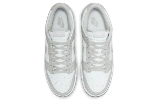 Nike Dunk Ретро 'Серый FOG' Коровья кожа Винтаж Устойчивые к истиранию Низкие Кроссовки для скейтбординга Мужские