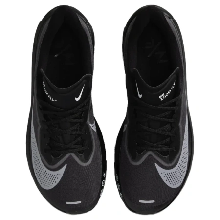 Nike Zoom Fly 6 Удобные противоскользящие низкие беговые кроссовки для женщин черные и серые