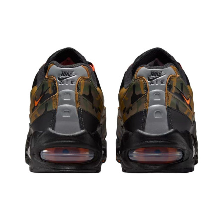 Nike Air Max 95 Дышащие Беговые Кроссовки Унисекс Черный Умбра