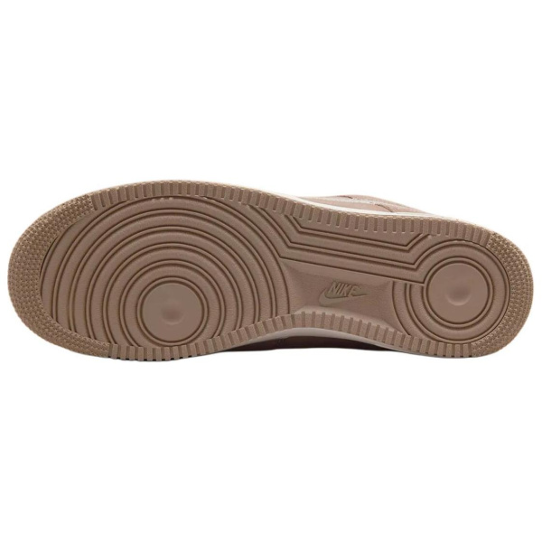 Nike Air Force 1 Slip-Resistant Abrasion-Resistant Low-Top Скейтборд Кроссовки Мужские Коричневые