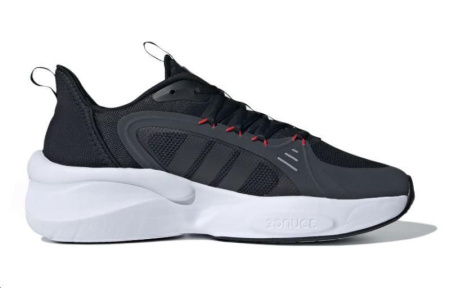 adidas Alphaboost V1 Сетка Дышащий Низкий Топ Городская Коммутация Беговые кроссовки Унисекс Черный Белый