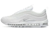 Nike Air Max 97 Амортизация Низкие Беговые Кроссовки Мужские Белые