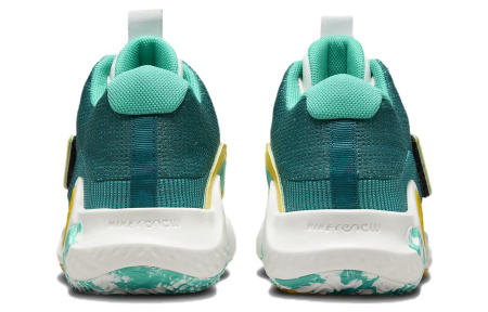 Nike KD Trey 5 X Цвет KD EP Амортизация Износостойкий MID Топ Баскетбольные кроссовки Мужской Зеленый