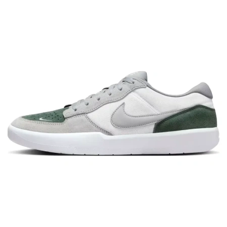 Nike SB Force 58 Текстиль Кожа Скейтбординг Кроссовки Мужские Серый Зеленый