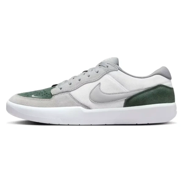 Nike SB Force 58 Текстиль Кожа Скейтбординг Кроссовки Мужские Серый Зеленый