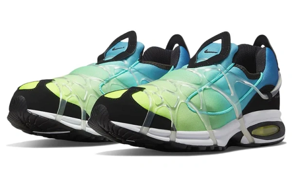 Nike Air Kukini SE 'Лимон Веном And Аврора' Противоскользящий Устойчивый к истиранию Дышащий Легкий Низкий Топ