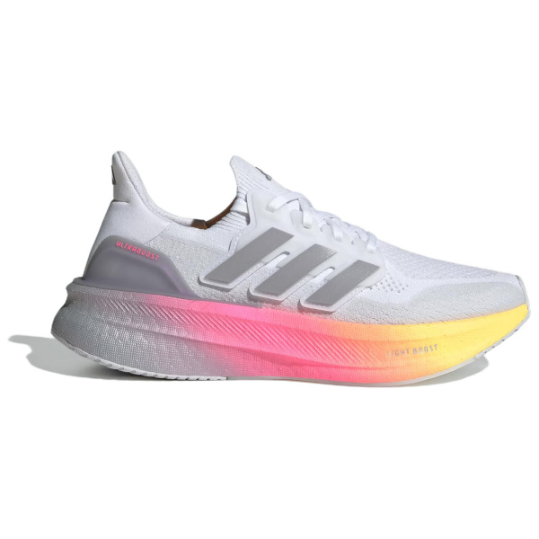 Adidas Ultraboost 5,0 Устойчивый к истиранию Дышащие Низкие Беговые кроссовки для женщин Серого цвета