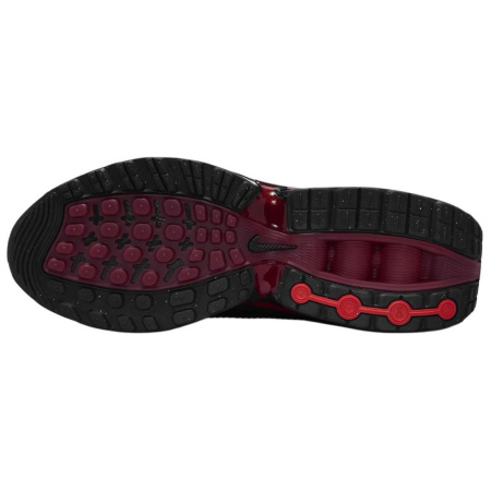 Nike Air Max Dn Дышащая Поддержка Низкий Топ Повседневная Беговая Обувь Унисекс Черный Красный