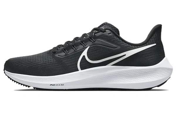 Nike Air Zoom Pegasus 39 Marathon Низкие Повседневные Беговые Кроссовки Мужские Черно-Белые