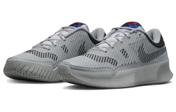 Nike Air Zoom Vapor 11 Амортизаторы Slip-resistant устойчивые к истиранию дышащие низкий топ теннисные кроссовки мужской серый