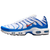 Nike Air Max Plus Беговые кроссовки Унисекс Белый Синий