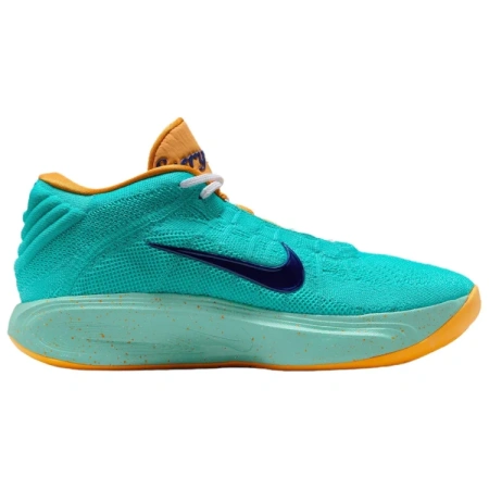 Nike GT Hustle 3 Противоскользящие Устойчивые к истиранию MID Топ Баскетбольные кроссовки Мужские Синие