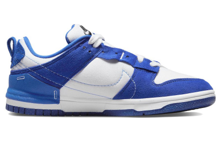 Nike Dunk Disrupt 2 Перерабатываемый материал Низкие кеды для скейтбординга Женские Белый Синий