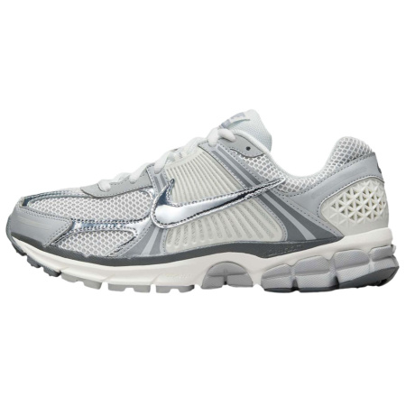 Nike Vomero 5 Дышащая Поддержка Повседневные Беговые Кроссовки Унисекс Белый Серебристый Серый