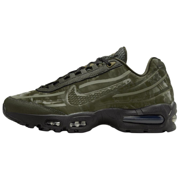 WORKSOUT X Nike Air Max 95 Устойчивые к истиранию Низкие Повседневные Беговые Кроссовки Унисекс Зеленые