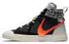 READYMADE X Nike Blazer Многоцветный MID Скейтборд Кроссовки Унисекс Черный Оранжевый