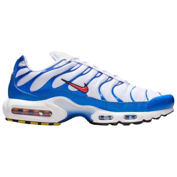 Nike Air Max Plus Беговые кроссовки Унисекс Белый Синий