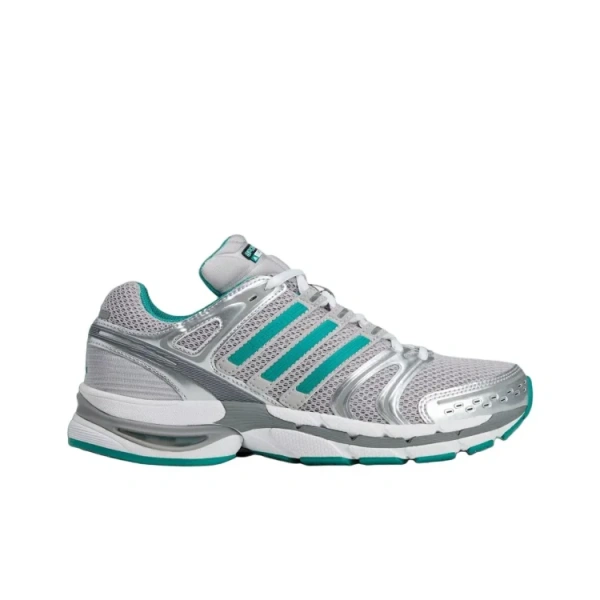 SPORTY RICH x Adidas Adistar Control 5 Беговые кроссовки Унисекс Серебристо-зеленый