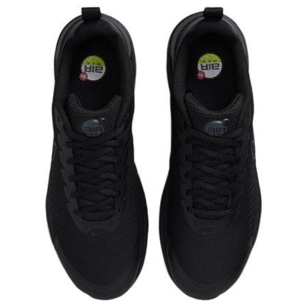 Nike Air Max 1 Износостойкие Дышащие Низкие Беговые кроссовки Мужские Черные