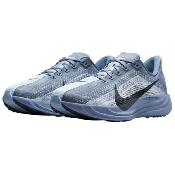 Nike Pegasus Plus Устойчивые к истиранию низкие беговые кроссовки для мужчин серо-белые