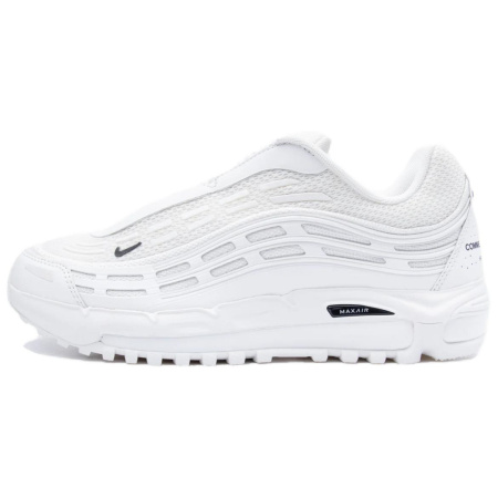 CDG Homme Plus X Nike AIR MAX TL 2,5 Удобные Износостойкие Низкие Кроссовки для Бега Мужские Белые