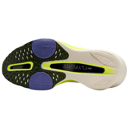 Nike Alphafly 3 Дышащие и Упругие Беговые Кроссовки Мужские Светло-Зеленые