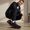 Nike Lebron 17 Джеймс 17 MID Топ Air Max Air Zoom Баскетбольные кроссовки для игры Унисекс Черный Красный