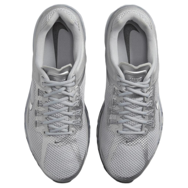 Nike Air MAX 2013 Амортизация Устойчивость к истиранию Поддержка Низкие Кроссовки для бега Унисекс Серебряный