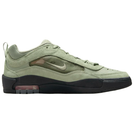 Nike Air Max Ishod Устойчивые к истиранию Низкие Кроссовки для скейтбординга Унисекс Зеленые