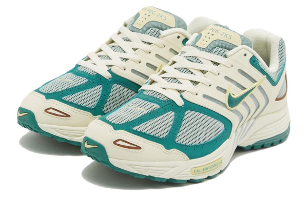 Nike Air Pegasus 2005 Удобные Износостойкие Низкие Повседневные Беговые Кроссовки Мужские Бежевые Зеленые