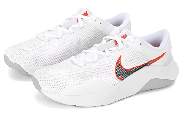 Nike Legend Essential 3 Next Nature Амортизация Противоскользящие Низкие Кроссовки для тренировок Женские Белые