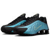 Nike Shox R4 Беговые кроссовки Мужские Черные Зеленые