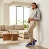 Nike React Element 55 Ткань Амортизация Легкий Низкий Топ Беговые кроссовки Женские Лазерный Фиолетовый