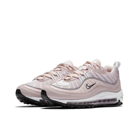 Nike Air Max 98 Low Топ Марафон Беговые кроссовки Женские Розовые Женские