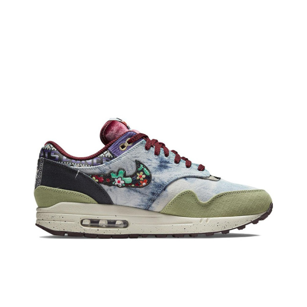 Concepts X Nike Air Max 1 Устойчивые к истиранию Низкие Кроссовки с воздушной подушкой для повседневного бега Унисекс
