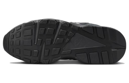 Nike Air Huarache Low Топ Повседневные Городские Кроссовки для Коммутирования и Беговые Кроссовки Унисекс Черные