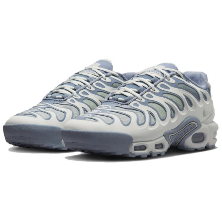 Nike Air Max Plus Износостойкий Дышащий Низкий Верх Повседневная Обувь Женская Белый Синий