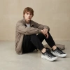 CDG Homme Plus X Nike AIR MAX TL 2,5 Мода Низкие Кроссовки для Бега Мужские Черно-Белые