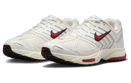 Nike Air Pegasus 2005 Устойчивые к истиранию Низкие Повседневные Беговые Кроссовки Женские Белые Красные