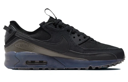 Nike Air Max 90 Low Топ Повседневные Беговые Кроссовки Мужские Черные