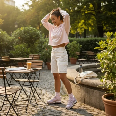 Nike Air Max 98 Low Топ Марафон Беговые кроссовки Женские Розовые Женские